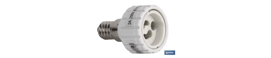 Portalámparas Adaptador GU10