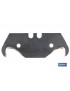 PACK 5 CUCHILLAS TIPO GANCHO CUTTER ZAMAK
