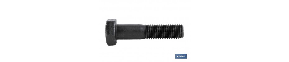 T. HEX 8.8 NEGRO (DIN 931)