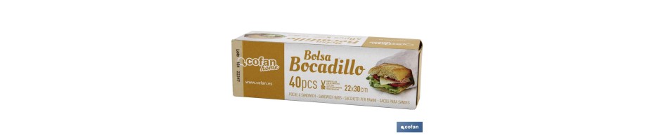 Bolsas para bocadillos