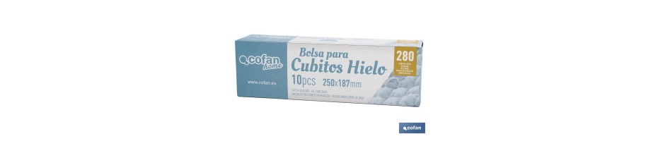 Bolsas para Cubitos