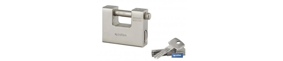 Candado Extra Acero Blindado Niquelado