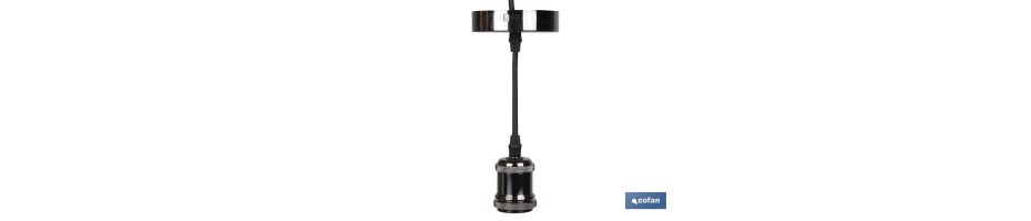 Cable para Lámpara Deco Oro Niquel