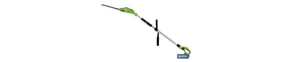 Cortasetos Eléctrico de largo alcance a batería.