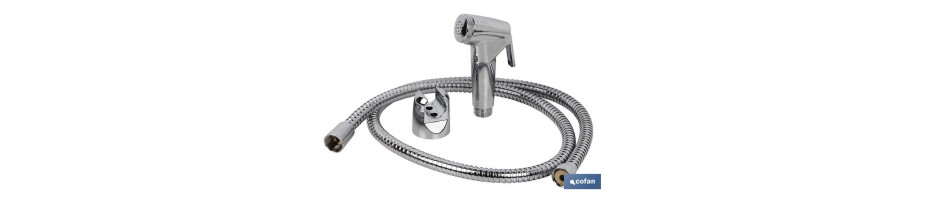 Kit Grifo- Pulsador de Ducha Cromado