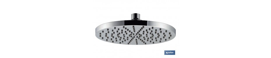 Cabezal Ducha Redondo Latón