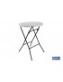 MESA ALTA PLEGABLE BLANCA