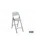 SILLA ALTA PLEGABLE BLANCA