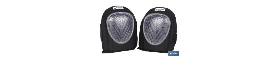 Pack 2 rodilleras de gel banda elástica con velcro