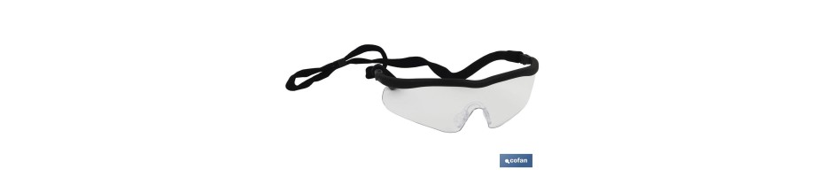 Gafa de seguridad sport clear UV Protection