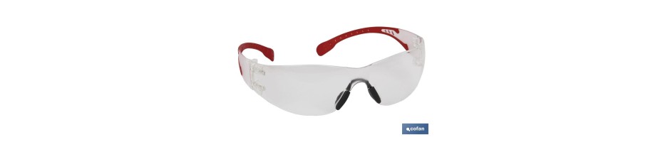 Gafa seguridad super ligera lente clara