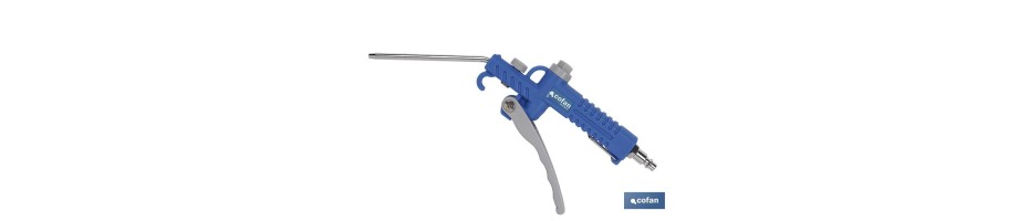 Pistola plástico rígido de soplar (100mm)