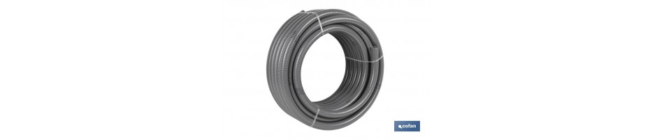 Rollo tubería hidro gris certificada