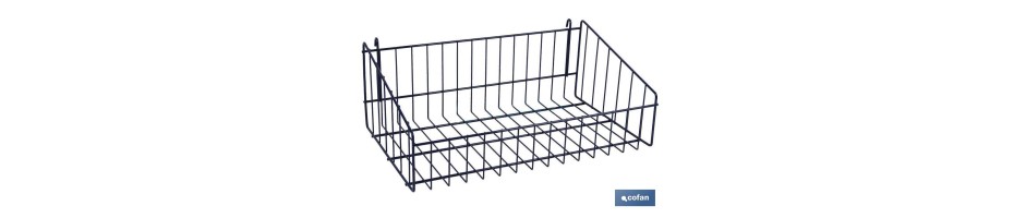 Cesta para expositor Grande Azul