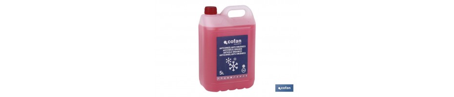 Anticongelante G-12 G-13  50% Orgánico 5 L