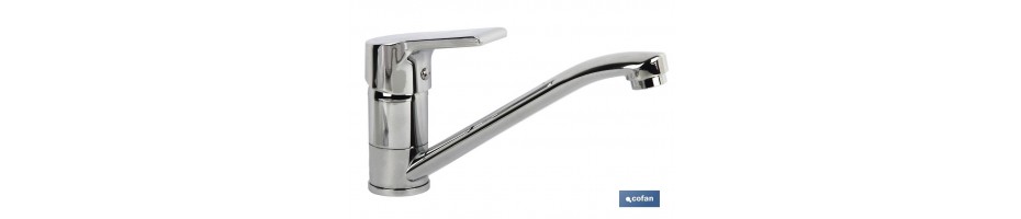 Grifo monomando fregadero caño bajo Mod.Ross