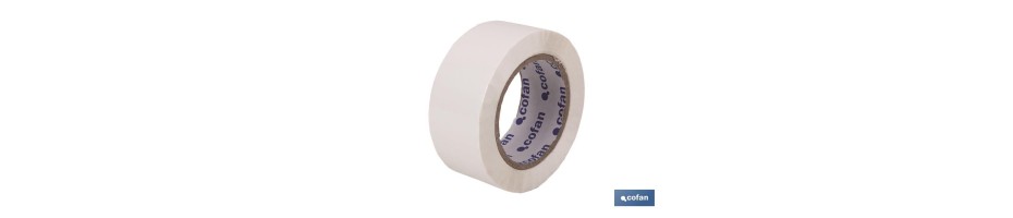 Precinto en rollo polipropileno blanco