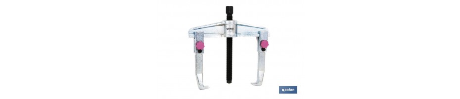 Extractor 2 garras articuladas 2 posiciones