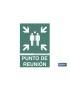 Punto de reunión Pictograma + Texto