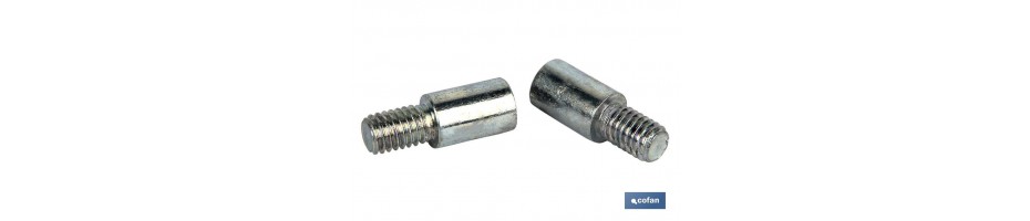 Accesorio alargador muelle neumático 8 mm 2 uds