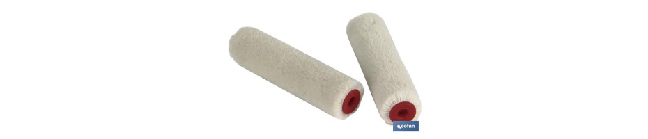 Pack 2 recambios para mini rodillo para esmaltar/barnizar Velour