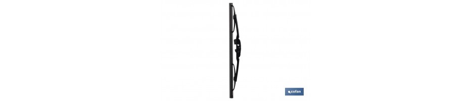 Escobilla limpiaparabrisas metal