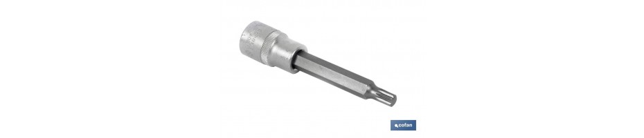 Vaso 1/2 punta extra larga 65mm XZN