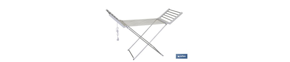 Tendedero extensible eléctrico 220W  Mod. Sahara