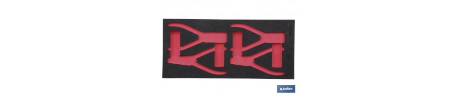 Separador espuma alicates circlips