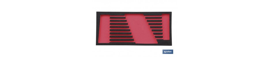 Separador espuma llaves combinadas