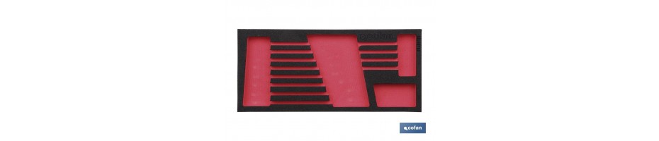 Separador espuma llave combinada carraca