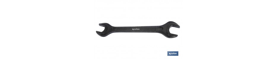 Llave fija reforzada doble boca