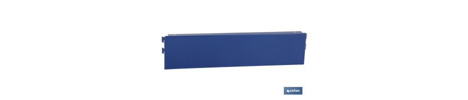 Faldón delantero lama baja expositor rincón