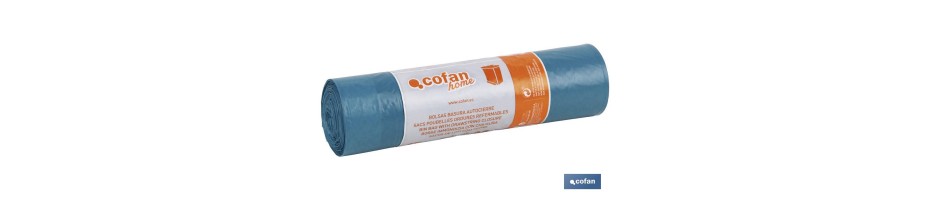 Bolsas de Basura 55x55 cm con autocierre