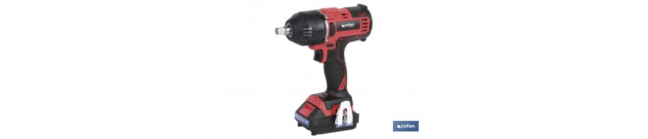 Pistola Impacto 1/2” Batería 18V