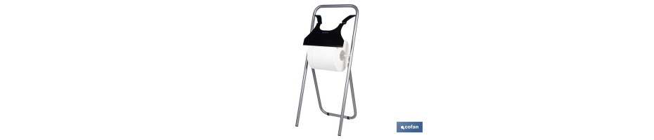 Dispensador Portabobinas en Trípode