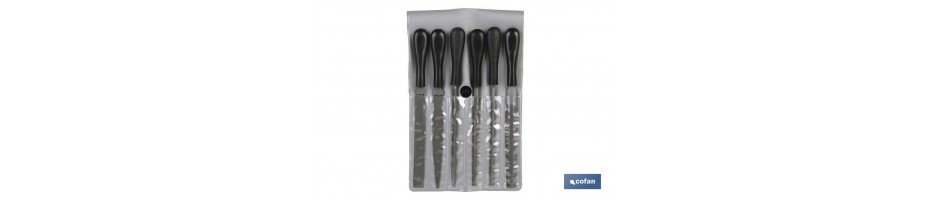 Juego de Limas para llaves 6 Uds.