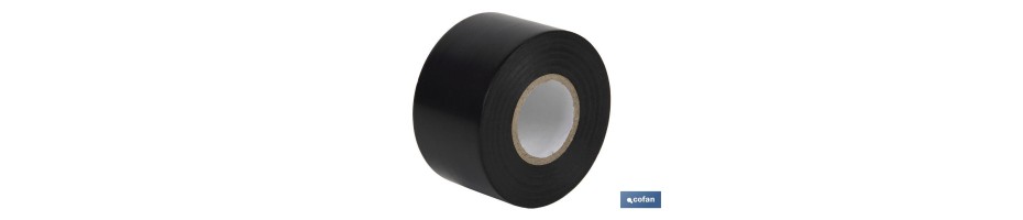Cinta Aislante de PVC Negro 0,15 mm x 50 mm x 33 m