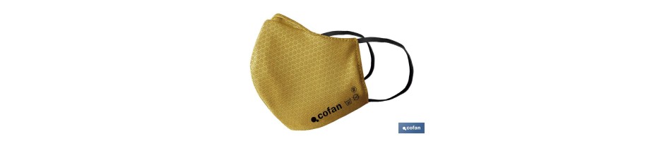 Mascarillas Textiles Reutilizables (colores)