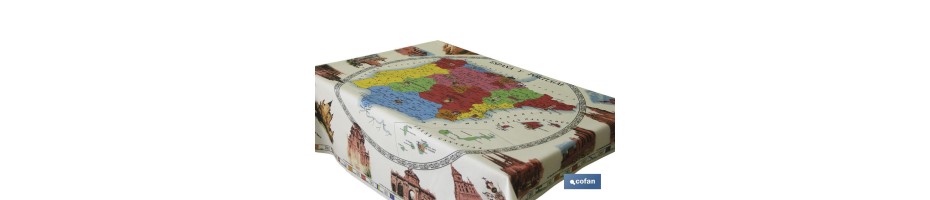 Hule antimanchas Mod. País