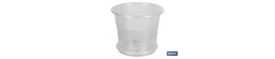 Maceta Mod. Orquídea + Plato