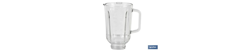 Recambio Jarra de vidrio batidora de vaso