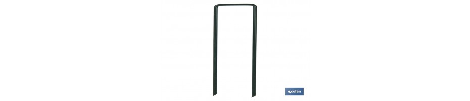 Pack de 10 grapas en U para césped artificial