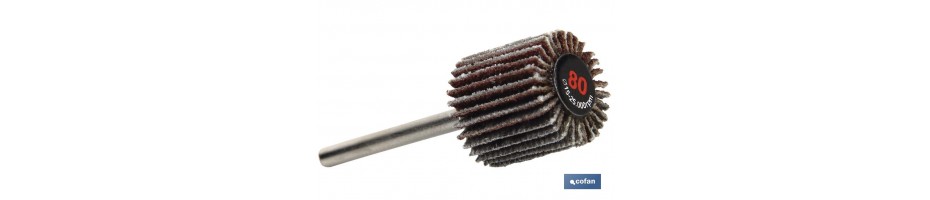 Mini Abanico Lija con Mango