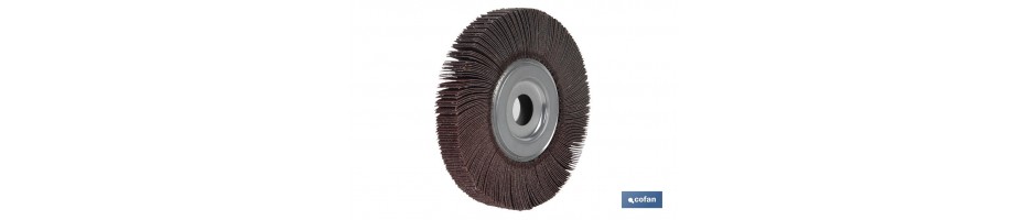 Cepillo Láminas Abrasivo con Núcleo RFT