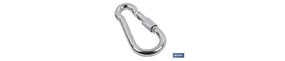 Mosquetón con Seguro