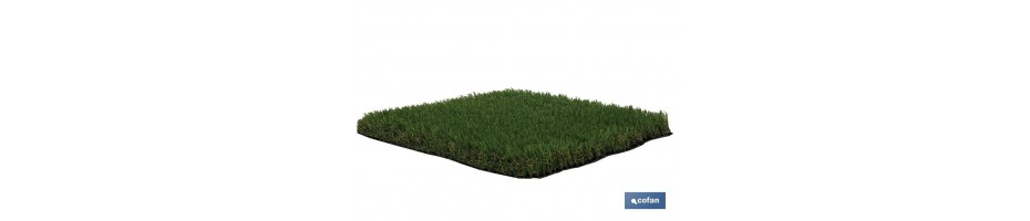 Césped artificial 30 mm grande