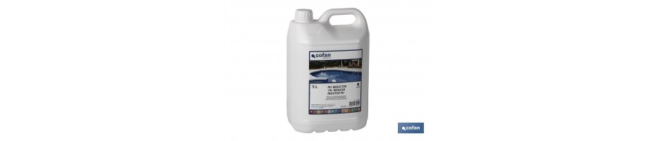 Reductor de PH líquido para piscinas