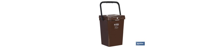 Contenedor Marrón para Residuos Orgánicos