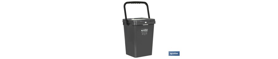 Contenedor Gris para Restos